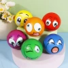 6,3 padre-hijo interactivo pu sponge stretch ball deportes para niños bola de presión futbol piel bastón tenis tipo juguetes baloncesto Specification image